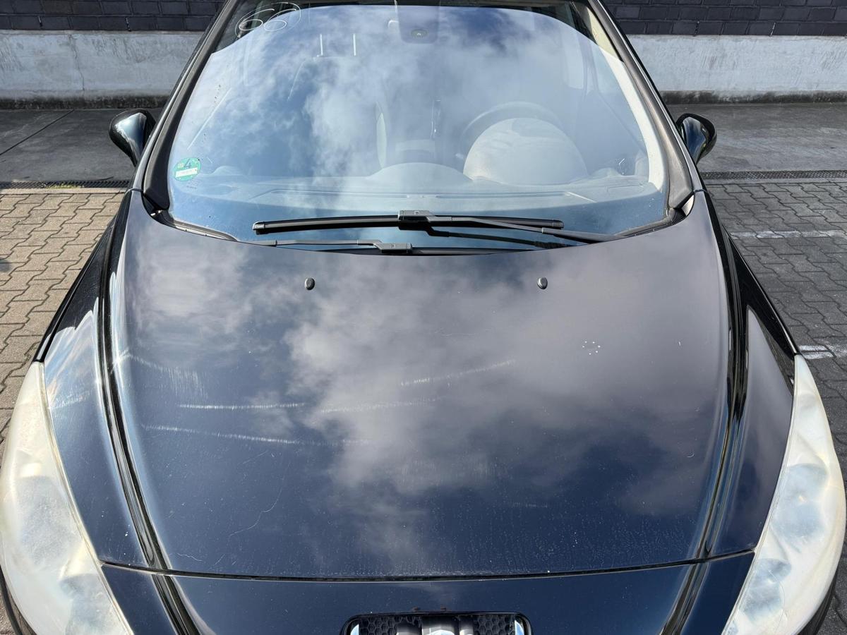 Peugeot 308 I original Motorhaube KTV Schwarz Perla Nera BJ09